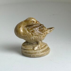 Vintage Wade Whimsies Ceramic Wildlife Animal Figurine Goose